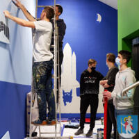 Zdjęcie ilustracyjne wiadomości: Mural w ASTRO CENTRUM już gotowy. #37