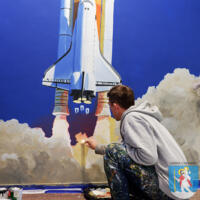 Zdjęcie ilustracyjne wiadomości: Mural w ASTRO CENTRUM już gotowy. #38