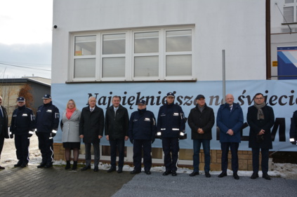 12 grudnia br. odbyło się uroczyste otwarcie nowego Posterunku Policji w Chełmcu to efekt wspólnych działań Gminy Chełmiec oraz przedstawicieli Policji.